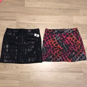 *TWO* GAP skirts. One is BNWT, other is BNWOT.